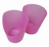 Pink Cut-Out Cup small, 2 pk