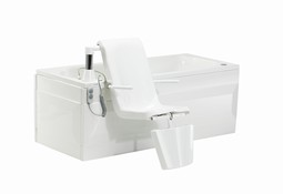 Windsor 3, badekar med stol og benløfter